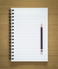 Blank Writer's Page